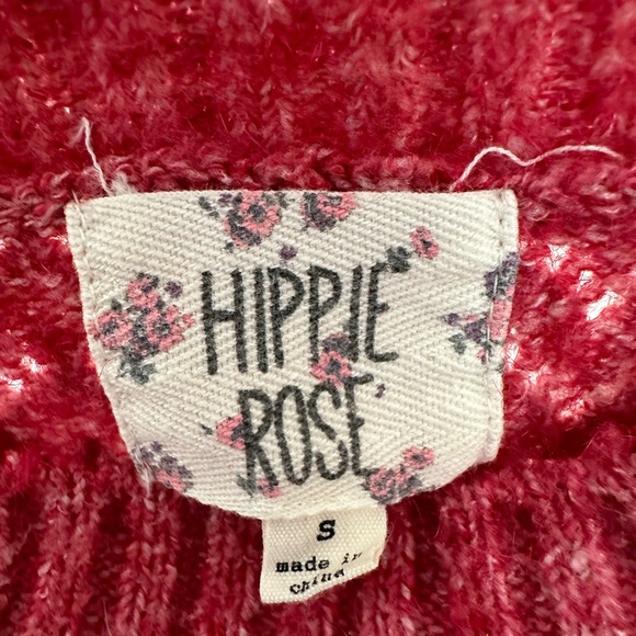 Pink crochet sweater - Picture 3 of 5